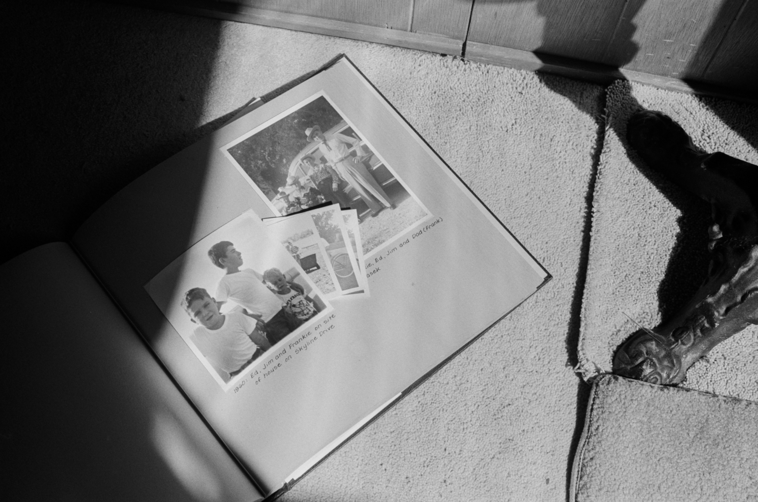 Family photo album; my father, uncles, and grandfather&nbsp;