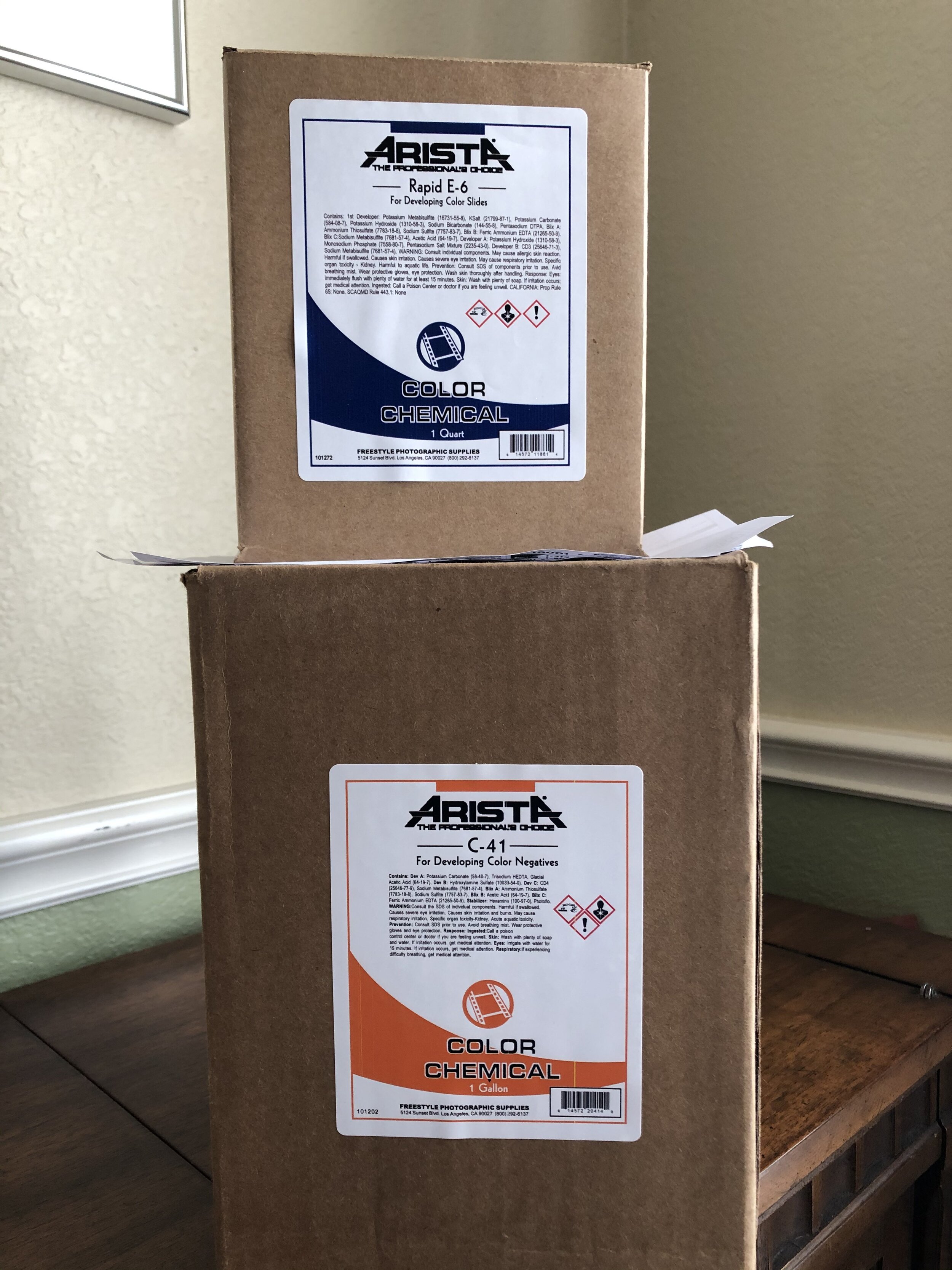 Also pictured: an E6 kit that I haven’t messed with yet